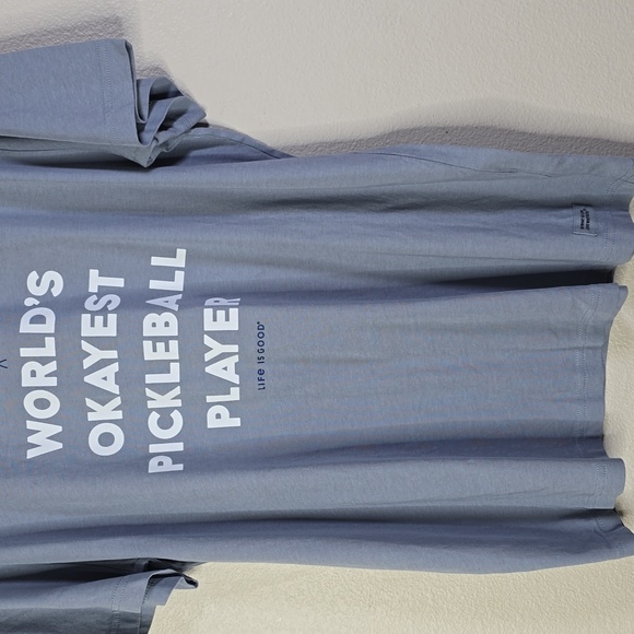 Life Is Good Men's Blue Pickleball Tee Size Large NwT. - Picture 3 of 6